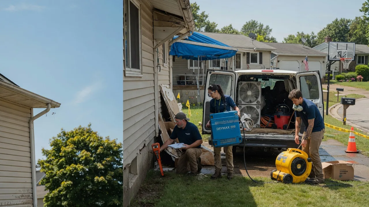 Ceiling Leak Cleanup in Shade Gap, PA near me